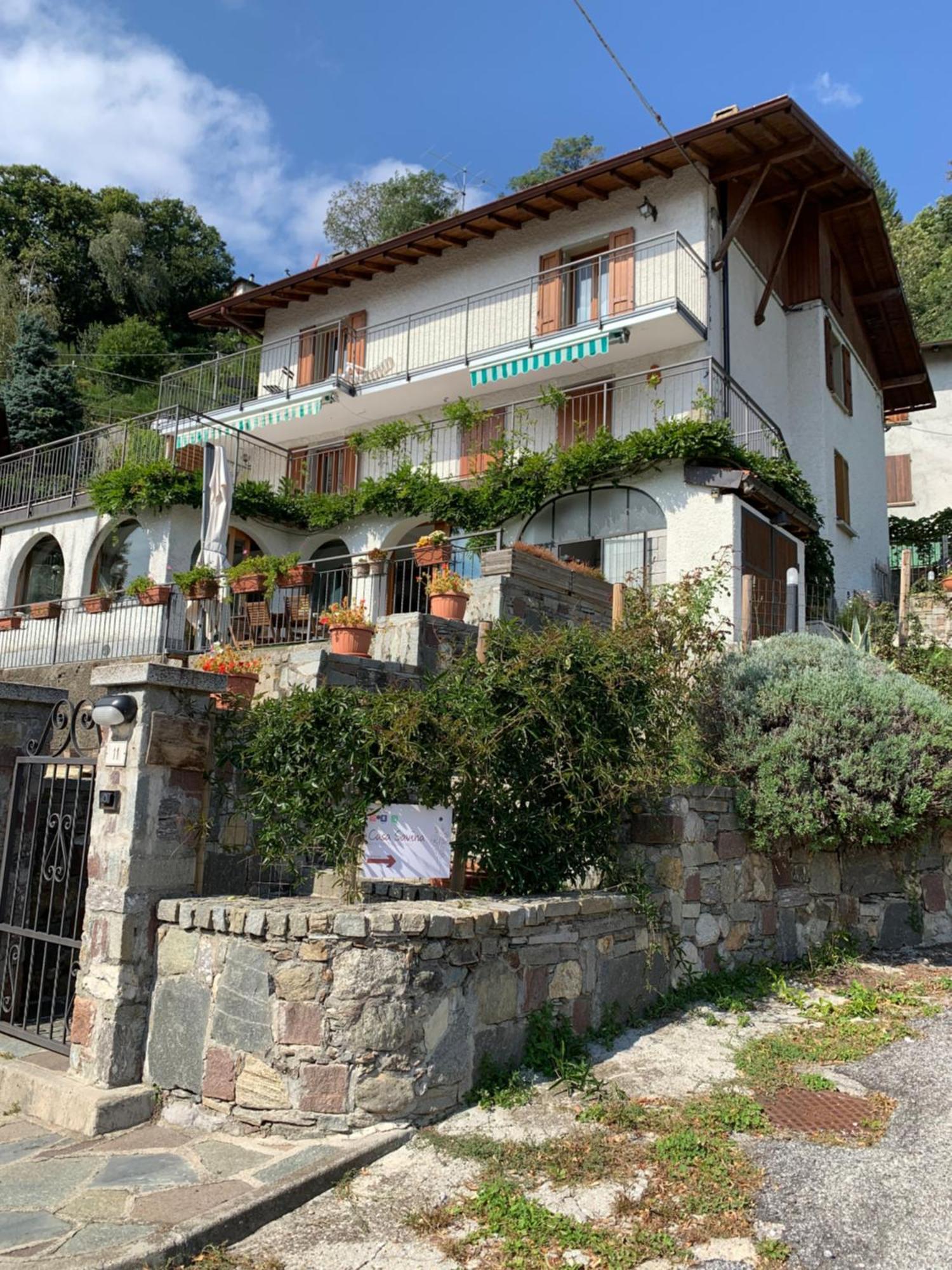 Casa Savina - Stupenda Vista Lago E Monti Plesio Eksteriør bilde